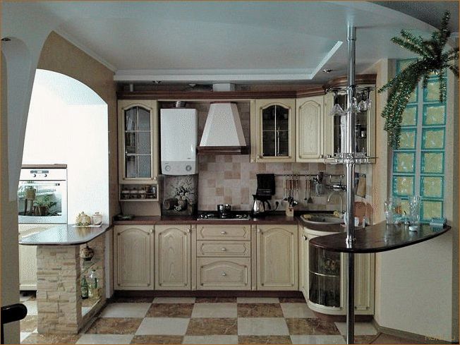 (роскошный дизайн кухни, комбинированный дизайн кухни, дизайны кухонь) Совместимость элегантности с функциональностью: Как создать идеальный комбинированный дизайн кухни