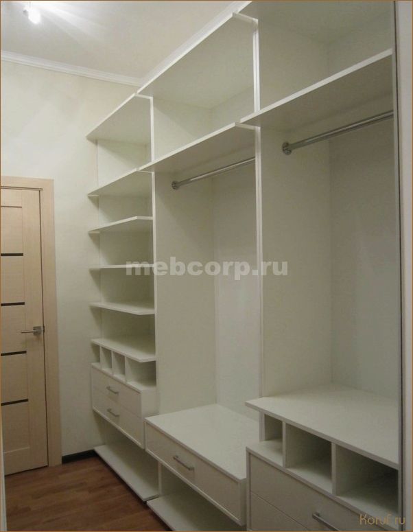 (дизайн гардеробных 3 м2, идеи для дизайна гардеробной, варианты дизайна гардеробной) Как сделать гардеробную на 3 м2 по-настоящему удобной и стильной: лучшие варианты дизайна