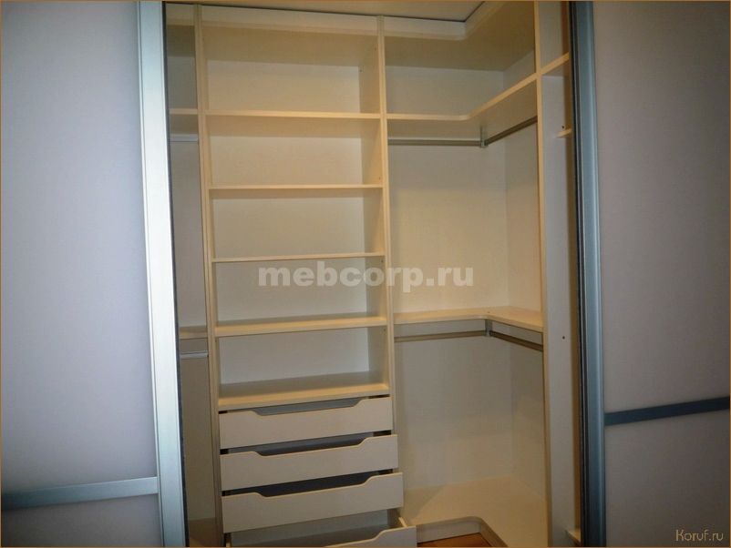 (дизайн гардеробной маленького размера, дизайн гардеробных маленьких размеров, дизайн гардеробной маленький размер) Дизайн маленьких гардеробных: максимальный комфорт для минимального пространства