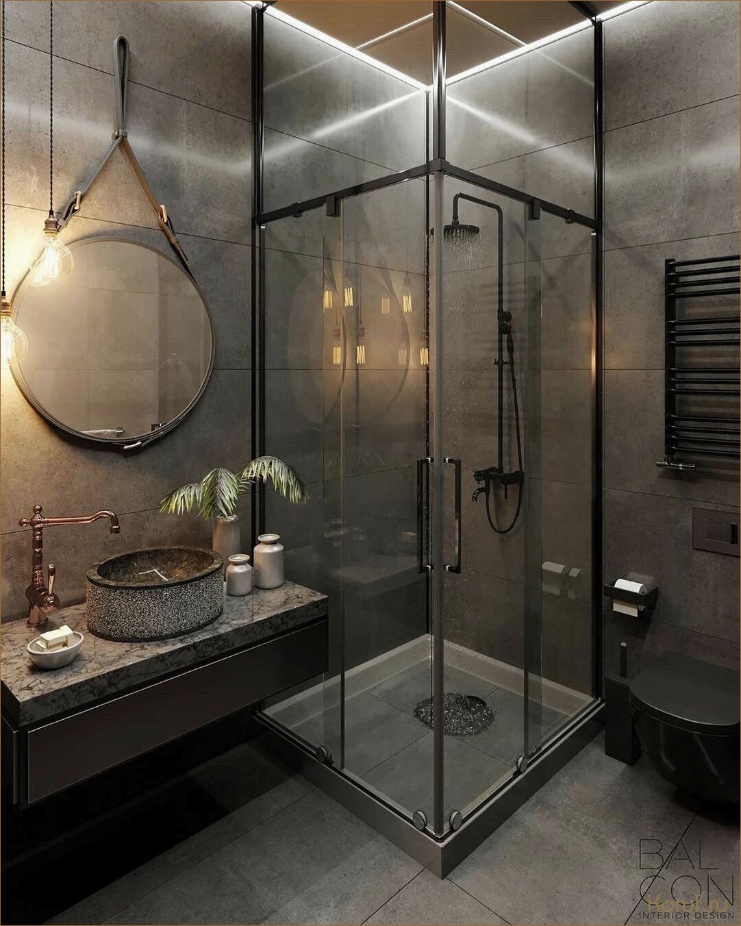 10 идей душевого дизайна: стильно и доступно для вашей ванной комнаты