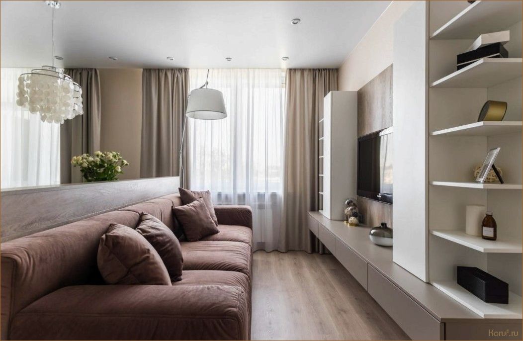 (стильные дизайн гостиной, стильный дизайн гостиная, стильный дизайн гостиных) 10 простых способов создать стильный дизайн гостиной с помощью занавесок
